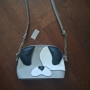 Betsey Johnson Crossbody Puppy Dog Bag.